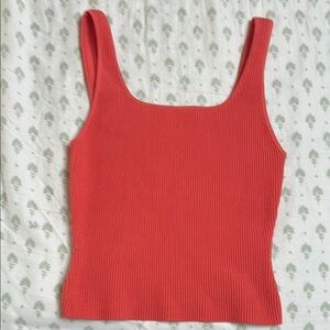 Aritzia Sculpt Knit Squareneck Tank